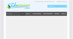 Desktop Screenshot of edutainmentproject.com