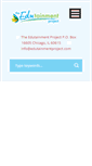 Mobile Screenshot of edutainmentproject.com